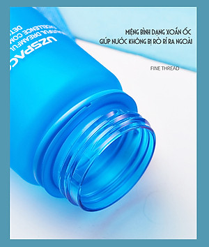 Bình Nước Tập Gym, Thể Thao, Đi Học UZSPACE Chất Liệu TRITAN BPA-FREE (500ml)