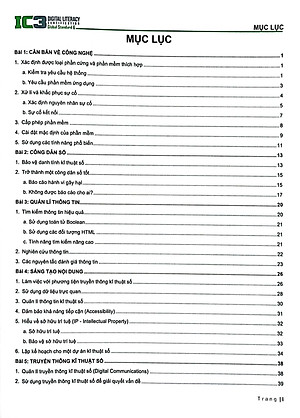 Tăng Cường Tin Học Quốc Tế - IC3 - GS6 Level 3 (Tái Bản 2024)