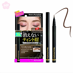 Bút Nước Kẻ Lông Mày Không Lem Trôi Nét Vẽ Siêu Mịn Kissme Heavy Rotation (8 G)