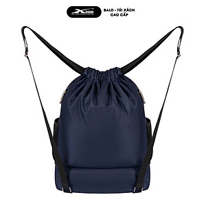Balo Dây Rút Thể Thao Chống Nước, Xbags Wisdom Xb6005, Nhiều Ngăn, Siêu Nhẹ, Có Ngăn Đựng Giày Riêng, Màu Xanh Năng Động Cá Tính!