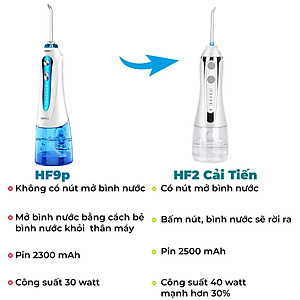 Tăm nước cầm tay H2ofloss HF-9P. Phiên bản thế hệ thứ 5