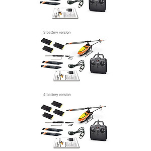 Máy Bay Trực Thăng Điều Khiển Từ Xa Bốn Chiều C129 2.4G