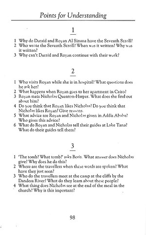 Sách The Seventh Scroll: Intermediate (Macmillan Readers)