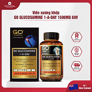 Bộ Sản Phẩm 2 Hộp Viên Uống Glucosamine New Zealand Go Glucosamine 1-A-DAY 1500mg 30 Viên Và 60 Viên | Giúp Tăng Dịch Khớp, Giảm Thoái Hóa Khớp