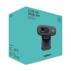Webcam Laptop 720P Logitech C270 - Hàng Nhập Khẩu