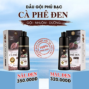 Dầu gội Hắc Sâm Mộc Nhu giúp phủ đen tóc bạc chỉ sau vài lần gội