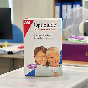 Combo 3 hộp miếng dán mắt chữa nhược thị 3M 1539 cỡ lớn - Cho trẻ trên 4 tuổi | Sản xuất tại Ba Lan