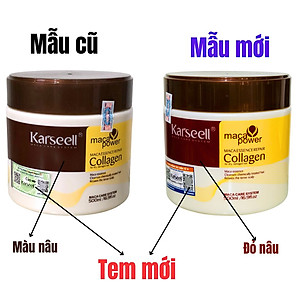 Kem Ủ Tóc Collagen Karseell Maca 500ml (Hủ)