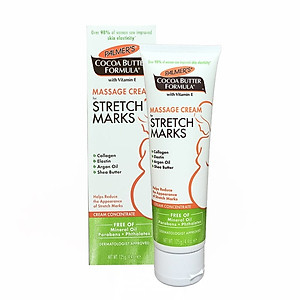 Kem ngăn ngừa & giảm rạn da Cocoa Butter Formula Massage Cream For Stretch Marks - Palmer's (125ml)