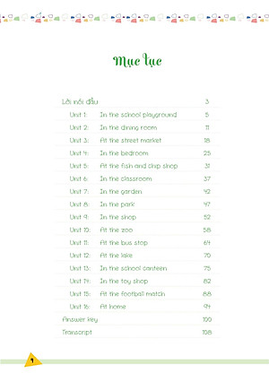 Bài Tập Bổ Trợ Nâng Cao Tiếng Anh Lớp 1