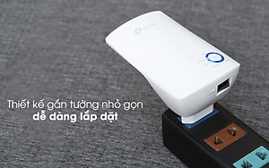 Bộ Mở Rộng Sóng Wifi TP-Link TL-WA850RE Chuẩn N 300Mbps - Hàng Chính Hãng