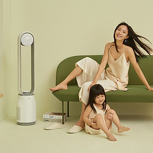 Quạt Không Cánh Xiaomi Keheal A4 Pro Bản Tiếng Việt Diệt Khuẩn UV Kiêm Lọc Không Khí - Hàng Nhập Khẩu