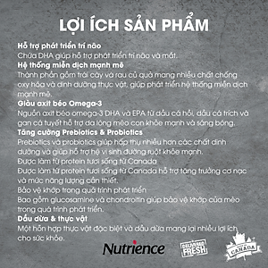 Thức Ăn Cho Mèo Con Nutrience Infusion Bao 2.27kg - Thịt Gà, Dầu Cá Hồi DHA, Rau Củ, Trái Cây Tự Nhiên