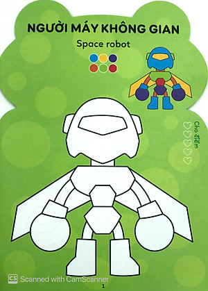 Sách Tô Màu Hoàng Tử Ếch - Thế Giới Robot