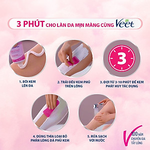 [MỚI] Kem tẩy lông Veet Pure cho da thường 50g, công thức cải tiến