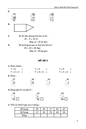 100 Đề Kiểm Tra Toán 2