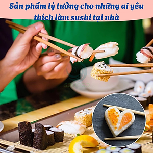 Bộ Khuôn Làm Sushi 10 Món Đa Hình Dạng Dụng Cụ Làm Sushi 10 Món – Nhanh Gọn, Tiện Lợi Khuôn Sushi 10 Món – Dễ Dàng Tạo Hình Đẹp Bộ Làm Sushi 10 Món – Chất Liệu Nhựa ABS An Toàn SushiSet 10 – Đầy Đủ Dụng Cụ Làm Sushi Tại Nhà