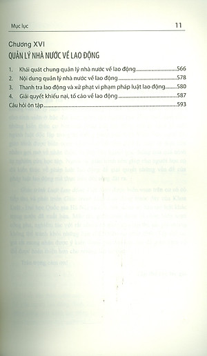 Giáo Trình Luật Lao Động Việt Nam - PGS.TS. Lê Thị Hoài Thu - (bìa mềm)