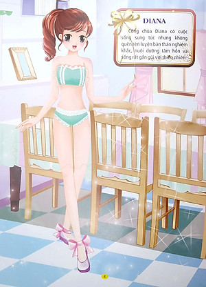 Sách Princess Sticker - Dán Hình Công Chúa - Công Chúa Thời Trang