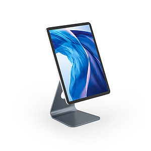 Stand/ Giá đỡ nhôm hít nam châm kê cho iPad WIWU Hubble Smart - Hàng Chính Hãng