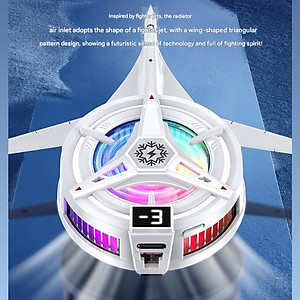 Tản nhiệt sò lạnh Led TL07 Gaming siêu mát cho điện thoại hàng nhập khẩu