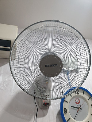 Quạt Treo Tường Điều Khiển Từ Xa Senko TR1428 (Remote) - Xám - Hàng chính hãng