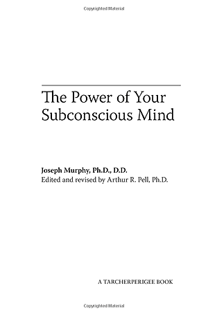 Sách The Power of Your Subconscious Mind