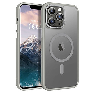 Ốp Lưng Chống Sốc, Chống Bám Vân Tay, Hỗ Trợ Sạc Từ Tính, Mặt Lưng Nhám Mờ Cao Cấp FIRO - Dành Cho IPhone 11 Pro Max / 12 Pro / 12 Pro Max / 13 Pro / 13 Pro Max / 14 Pro / 14 Pro Max / 15 Pro / 15 Pro Max - Hàng Chính Hãng