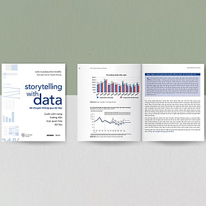 Sách Storytelling With Data - Kể Chuyện Thông Qua Dữ Liệu (Cuốn Cẩm Nang Hướng Dẫn Trực Quan Hóa Dữ Liệu)