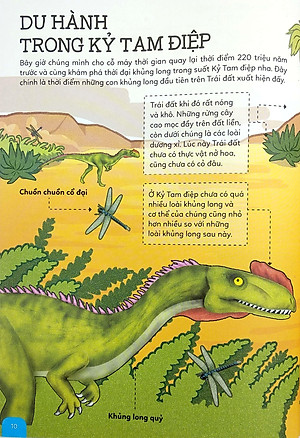 Sách Du Hành Ngược Thời Gian Đến Xứ Sở Khủng Long