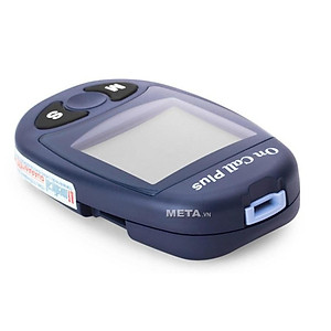 Máy đo đường huyết On Call Plus kèm 25 Que Thử - Hàng chính hãng ACON, BH Trọn đời