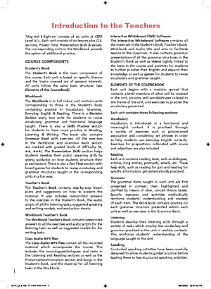 Tiếng Anh 8 Right On! Teacher's Book