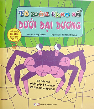 Sách Tô Màu Theo Số Dưới Đại Dương