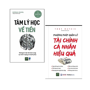 Combo 2 cuốn sách Tài Chính - Tiền Tệ : Phương Pháp Quản Lí Tài Chính Cá Nhân Hiệu Qủa  + Tâm Lý Học Về Tiền