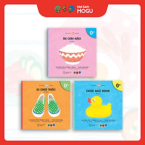 Truyện Ehon bé 1-2-3 tuổi - Bộ 3 cuốn Nhận biết Màu sắc, đồ vật, kĩ năng hàng ngày
