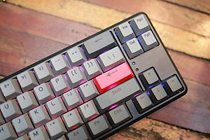 Bàn phím cơ không dây E-Dra EK368W V2 , Hotswap, E-Dra Switch (Brown/Red) - Hàng chính hãng