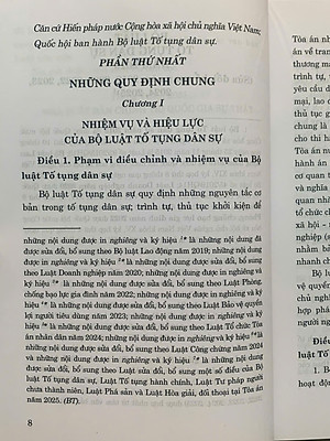 Bộ luật tố tụng dân sự 2015 (sửa đổi bổ sung năm 2019, 2020, 2022, 2023, 2024, 2025)