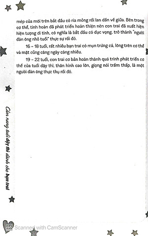 Cẩm Nang Tuổi Dậy Thì Dành Cho Bạn Trai (Tái Bản 2023)