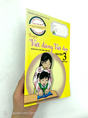 Sách Luyện Viết Đúng, Viết Đẹp 3 - Tập 2
