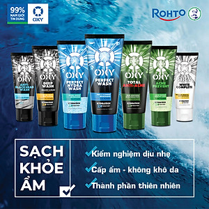Sữa rửa mặt cho nam Oxy sạch sâu mát lạnh dạng kem Oxy Perfect Wash 100g