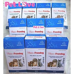 VIME FRONDOG diệt ve rận, bọ chét chó mèo