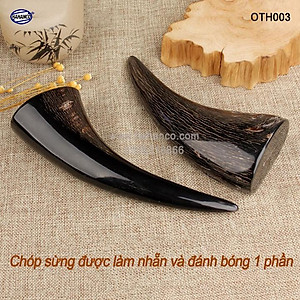 Chóp sừng trâu vật phẩm phong thủy (OTH003) HOT nhất của năm trâu vàng 2021 - giàu sang - phú quý 