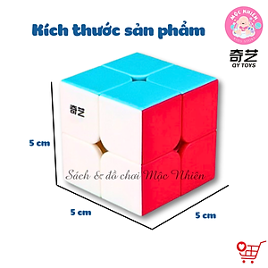 Rubik cao cấp mượt hiệu Qiyi QY TOYS – Stickerless 2x2 3x3 4x4 5x5 Pyraminx Skewb Megaminx Square-1 Windmill Dino Axis