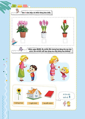 Sách POMath - Toán Tư Duy Cho Trẻ Em 4-6 Tuổi (Tập 1)