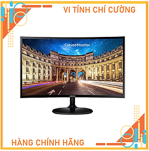 Màn Hình Cong SamSung LC24F390FHEXXV 24inch FullHD 4ms 60Hz FreeSync VA - Hàng Chính Hãng