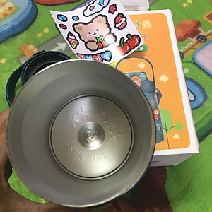 Bình Nước Giữ Nhiệt Cute 800ml Chất Liệu Inox 304 Giữ Nhiệt Không Gỉ Nóng Lạnh 24 Giờ Kèm Ống Hút Và Sticker - Hàng Loại 1 - Chính Hãng MINIIN
