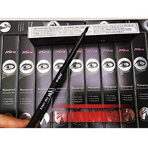 Gel kẻ mí mắt không lem không trôi Mira Eyeliner Pen tặng kèm móc khóa