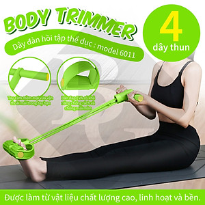 Dây Đàn Hồi Kháng Lực 6011 ,  Ống Bàn Đạp Mắt Cá Chân Kéo Bàn Đạp Tăng Áp,Thể Dục Căng Dây Di Động Có Thể Tái Sử Dụng