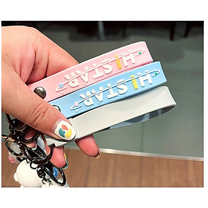 Móc khóa đôi Phi Hành Gia HI STAR dây đeo xe máy balo điện thoại dây mềm cute -A74