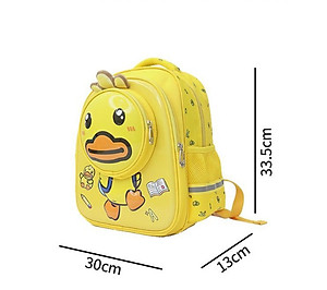Balo hình thú 3D cho bé trai và gái họa tiết đáng yêu ngộ nghĩnh vải cao cấp an toàn 1025